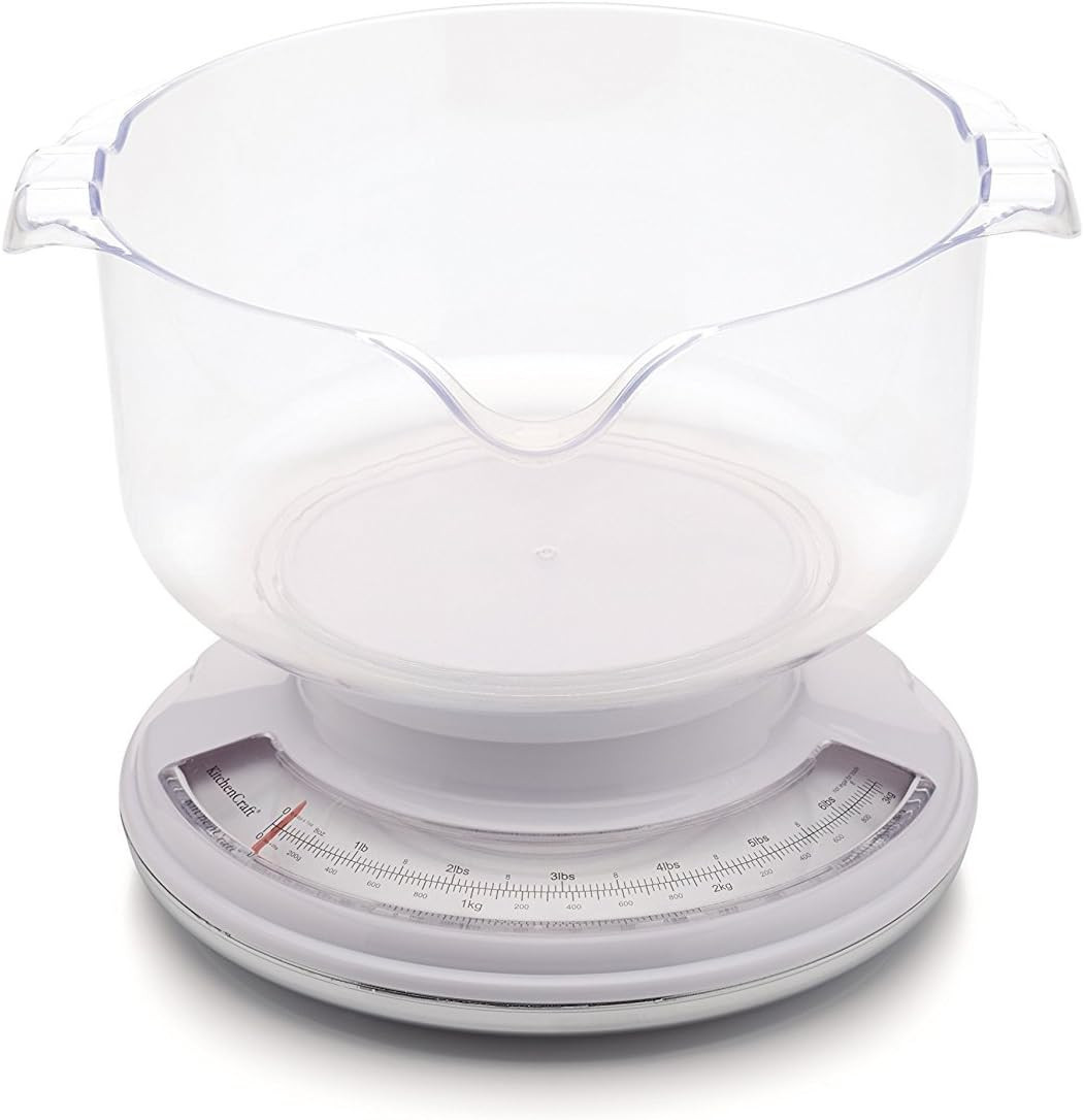 Bilancia Cucina Meccanica Economica 5kg - Funzionale con Ciotola