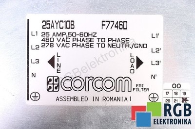 25AYC10B CORCOM - Gebraucht - 12 Monate Garantie