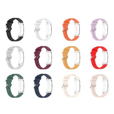 Universal Adjustable Silicone Band For Smartwatch Watches Sweatproof Comfortable