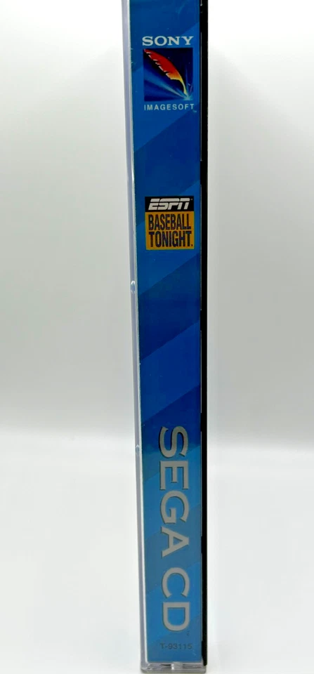 ESPN Baseball Tonight Sega CD Complete w/Manual - Tested Works - Image 4 of 4