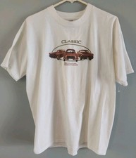 Vintage 90s Fruit Of The Loom Classic Car Graphic Shirt Size XL Made In USA
