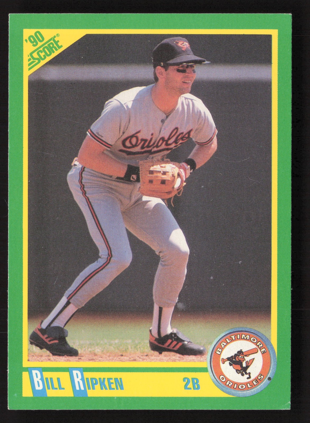 1990 Score #174 Bill Ripken Baltimore Orioles