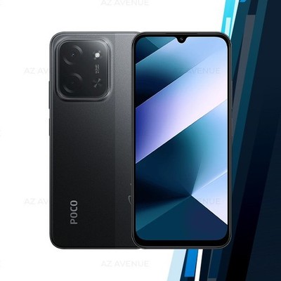 New) Xiaomi POCO C85 Android Cell Phone (8GB+256GB/BLACK/Dual SIM