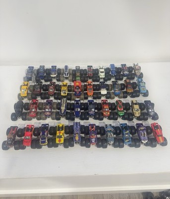 Monster Jam 1:64 Hotwheels Diecast Lot of 40 Vintage Rare Monster Trucks