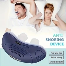Upgraded Electric Stop Snore Stopper Sleep Apnea Anti Snoring Comfortable Sleep