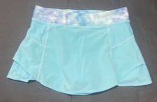 Girl's Athleta Light Turquoise Skort Size 14 EUC