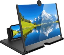 12"Phone Screen Magnifier 2026 New 3D HD Screen Magnifier Mobile Phone Amplifier