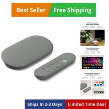 TV Streamer 4K - Fast Streaming Entertainment on Your TV with Voice Search Re...