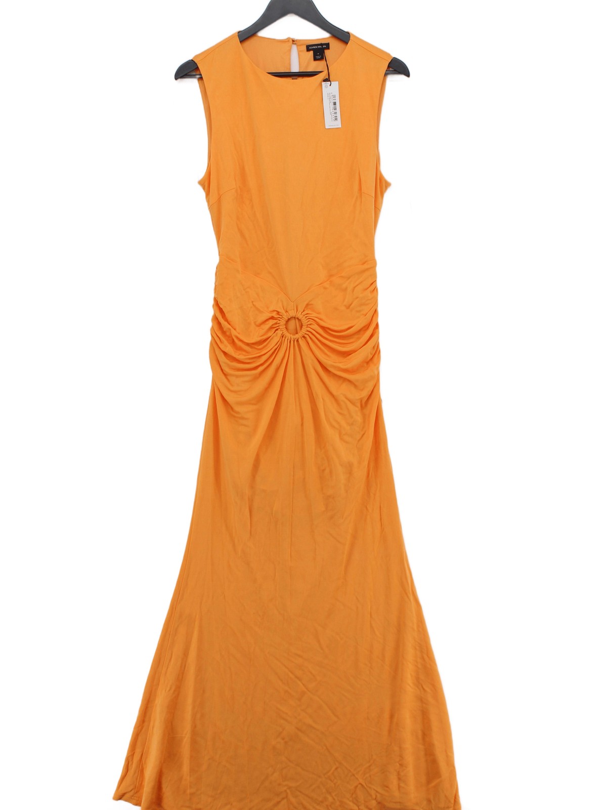 Karen Millen Maxi Dress M in Orange RRP £169