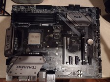 MSI B450 Tomahawk AMD Ryzen AM4 Motherboard With Amd Ryzen 7 2700x