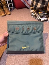 Vintage Nike Mead School Folder Trapper Keeper Green  Yellow Rare