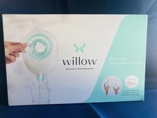 Willow Pump Reusable Breast Milk Containers, 2 Count in1-Pack 27mm - NIB J3 