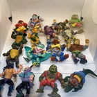 Vintage 80’s 90’s Teenage Mutant Ninja Turtles Lot Of 16 Action Figures TMNT