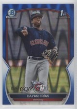2023 Bowman Chrome Prospects Blue RayWave Refractor /150 Dayan Frias #BCP-26 9hx