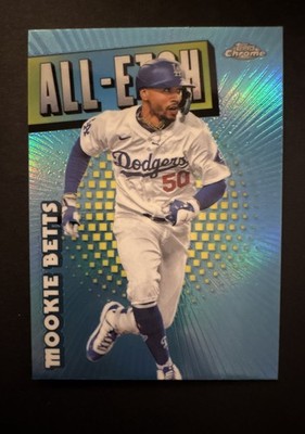2025 Topps Chrome Logofractor Edition - All-Etch Mookie Betts #CAE-9
