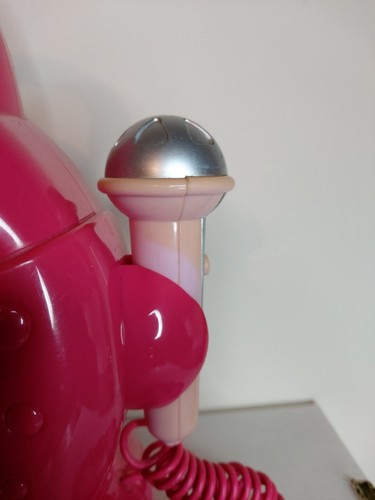 ELC Pink CD Player / Karaoke Sing A Long Machine With 2 Microphones - Working - Picture 7 of 13