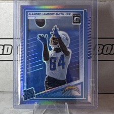 2025 Panini Donruss Optic Keandre Lambert-Smith #271 Prizm Rated Rookie Chargers