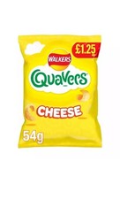Walkers Quavers CHEESE Crisps Snacks 18 x 54g Packs Free Tracked Delivery 