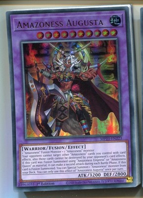 Yu-Gi-Oh! Amazoness Augusta Ultra Rare englisch MP23-EN223 Amazonische