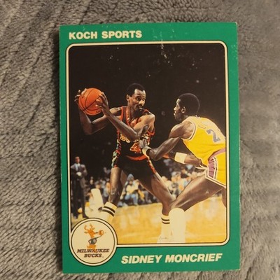 1985 ( 1984 ) Star Koch SIDNEY MONCRIEF card ( SAMPLE CARD ) RARE!!
