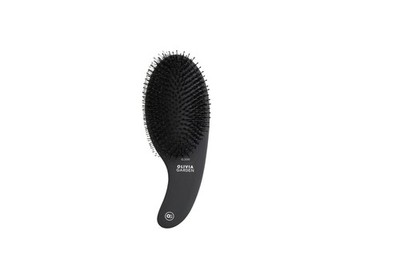 Olivia Garden Expert Boar & Nylon Bristles Matte Black Ergonomic Antistatic