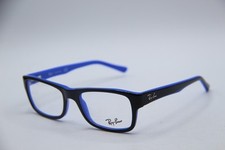 NEW RAY-BAN RB 5268 5179 BLACK BLUE AUTHENTIC DESIGNER EYEGLASSES 50-17