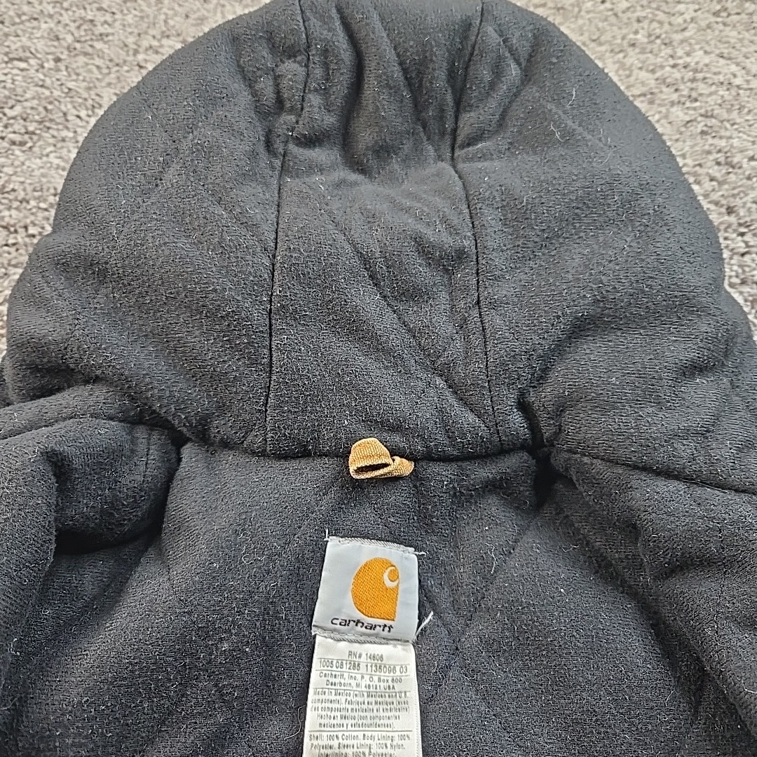 Carhartt Sandstone Jacket Quilt Lined Youth Large 10/12 Brown YY130 BRN Vintage  thumbnail 6