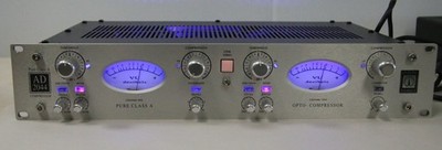 Avalon AD2044 Dual Mono/Stereo Optical Compressor (Blue LEDs) +