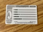 Star Trek Generations 4 Cards USS Enterprise  Crew Member Identification  Picard — photo 3
