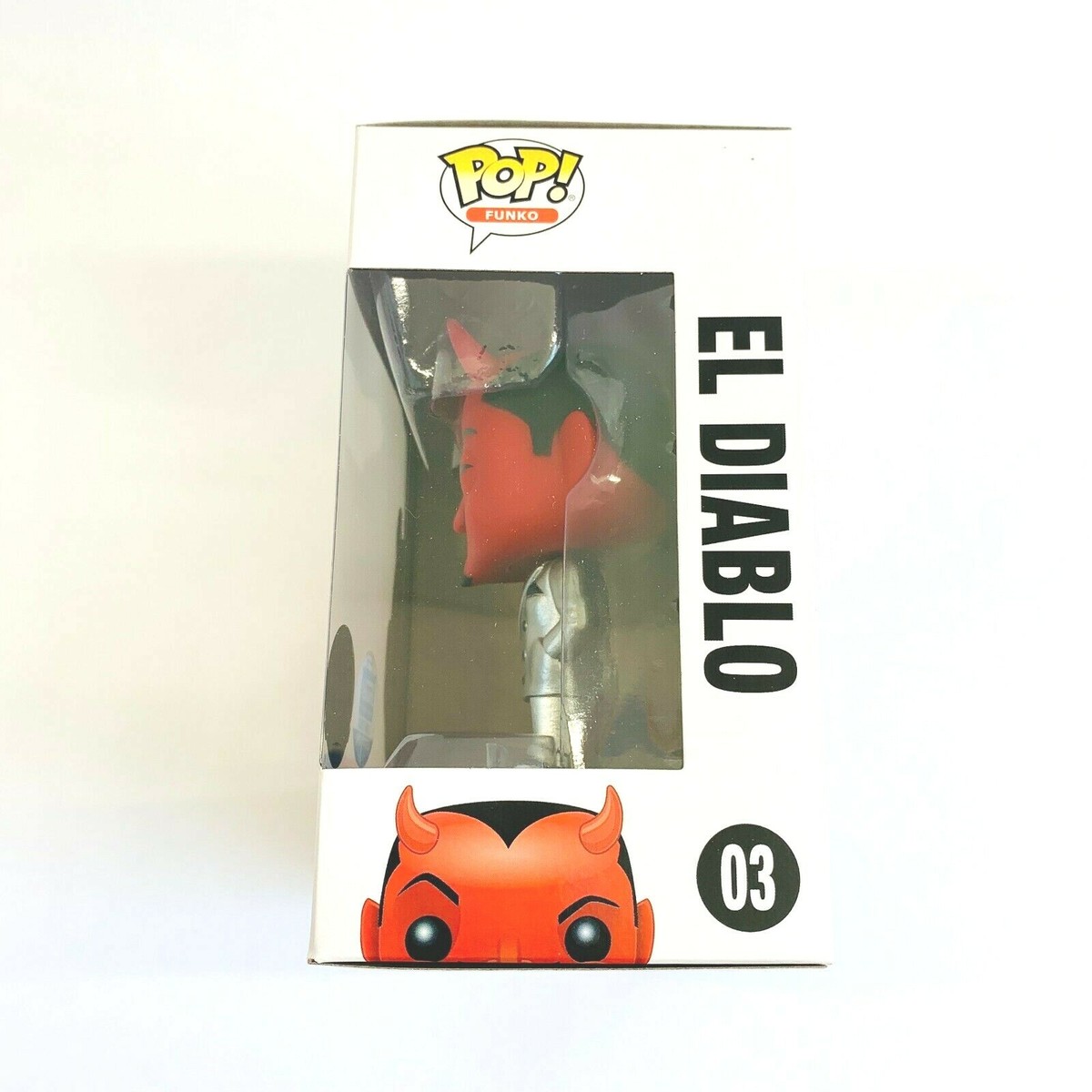 Funko Pop Spastik Plastik El Diablo Silver Suit 20th Anniversary