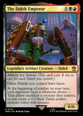 MTG Doctor Who R The Dalek Emperor #0120 | eBay