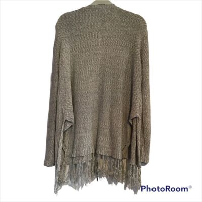 Jack by BB Dakota Fringe Hem Cardigan Sweater