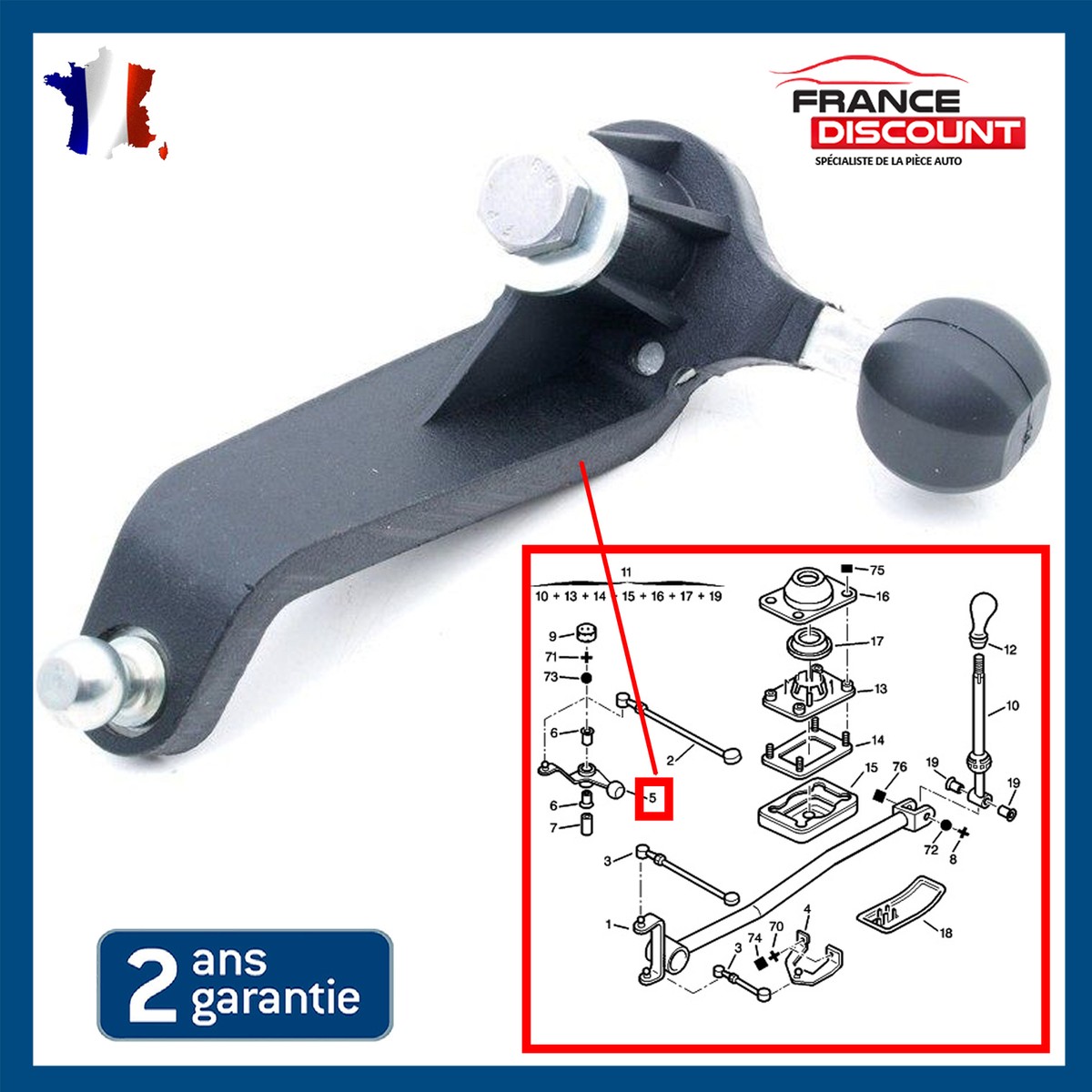 Maitre Cylindre De Frein Kit Tringlerie Biellette Pour Boite De Vitesse Peugeot Et Citroen Pièce Mécanique Peugeot 306 Citroën Xsara