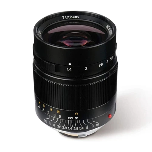 Lente gran angular de enfoque manual 7artisans 28 mm F1.4 para cámara con montaje Leica M - Imagen 4 de 7