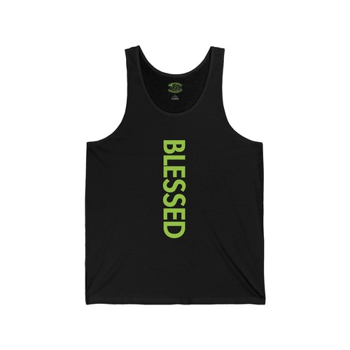 OVER-HYPED-Tank Tee Match Foamposite Black & Volt Foam Shoes-BLESSEDOH - Picture 2 of 3