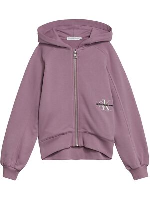 Calvin Klein Jacke Mädchen Monogram Off Placed Zip Through