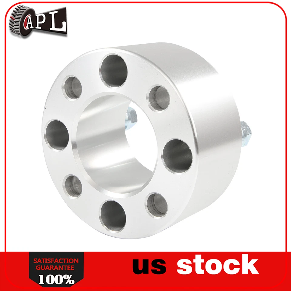 4 件 2.5 英寸厚轮距 4x4/ 4x101.6 12x1.25 适用于雅马哈 The Drive2 高尔夫球车 — 第 4/4 张图片