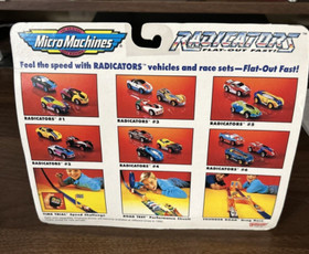 1994 Micro Machines radicators Collection #6 Galoob 74610 In Box
