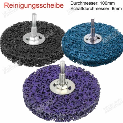 5/10x Reinigungscheiben Schruppscheibe CSD Scheibe CBS Grobreinigungsscheibe - Bild 1 von 4