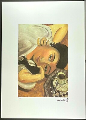 Henri Matisse 19 11/16x27 5/8in Signed Lithograph Limited 72/75