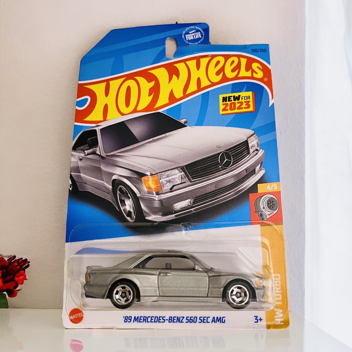 ミニカー Hot Wheels 1989 Mercedes vs DODGE VAN Hot Wheels 1989 Mercedes Benz 560 SEC AMG HW Wild WideBody