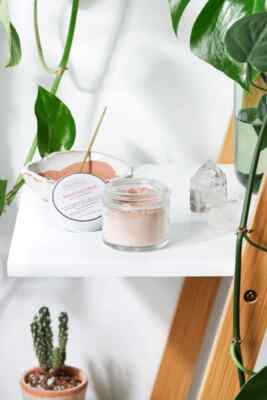 Clay Face Mask Trio / Rose Clay / French Green Clay Kaolin Clay / Turmeric Kelp