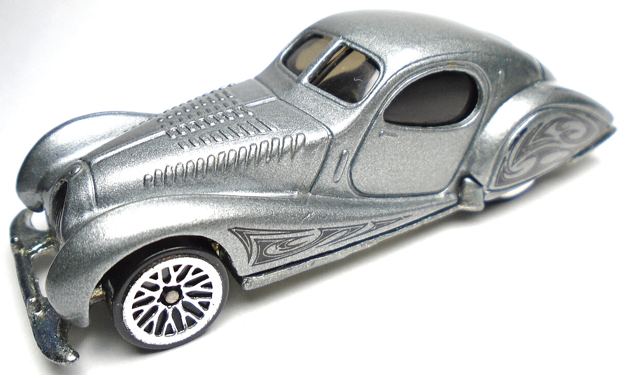 2006 HOT WHEELS TALBOT LAGO SILVER 1:64 DIECAST 3 1/4" CAR WITH BLACK