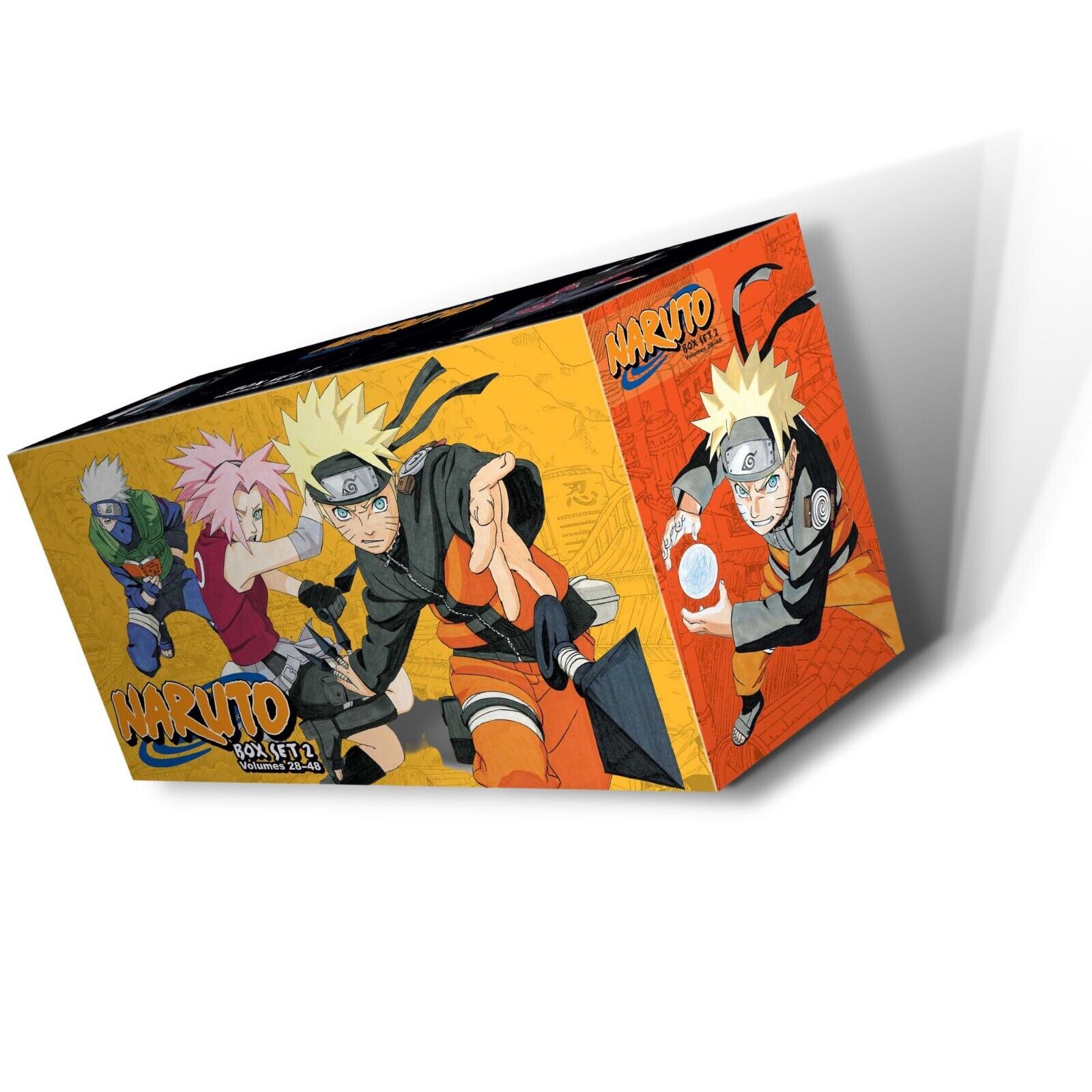 Naruto Box Set 2 (Volumes 28-48) With Premium, English Manga - Viz Media