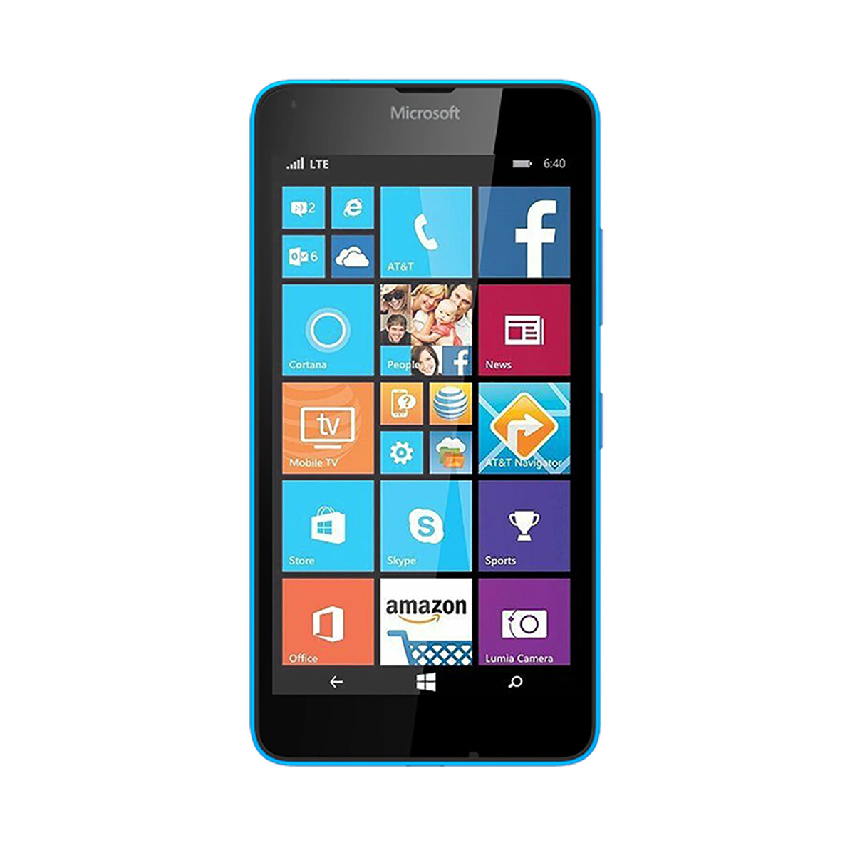 Smartphone Nokia Microsoft Lumia 640 RM-1090 Windows débloqué 8 Go bleu  LIVRAISON UK | eBay