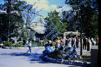 1967 35mm Slide Lucky Silver Mine Restaurant Silver Dollar City Missouri #7151