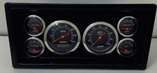 1973 1974 1975 1976 1977 1978 Ford Truck 6 Gauge Dash Panel Abs Pro Black