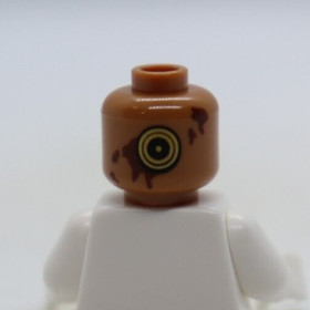 HEAD Gold Eyes Concentric Circles ECHO ZANE 70594 Ninjago LEGO&reg; Minifigure Part