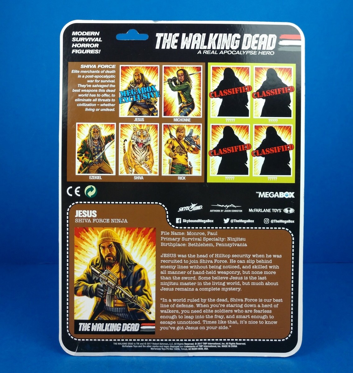 The Walking Dead JESUS A Real Apocalypse Hero - McFarlane Toys