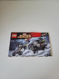 LEGO Marvel: Avengers Hydra Showdown (76030) 100% Complete W/Manual 